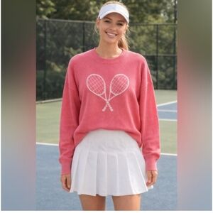 New! Vineyard Vines Cashmere Tennis Intarsia Sweater Size Large